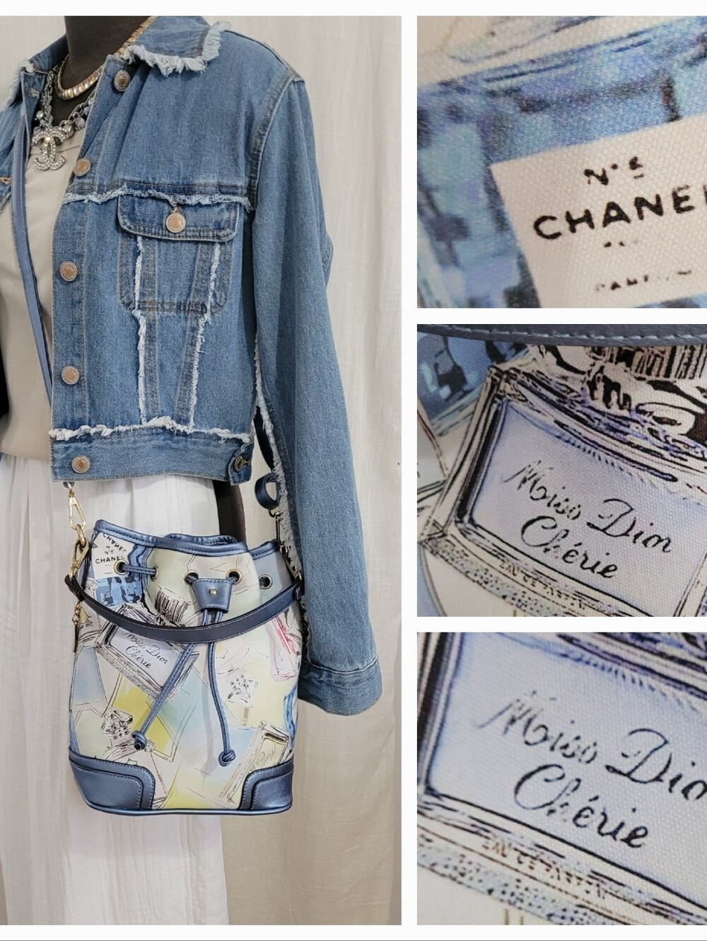 Drawstring Bucket Bag